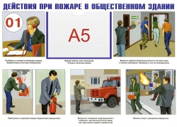 Стенд «Пожарная безопасность»
